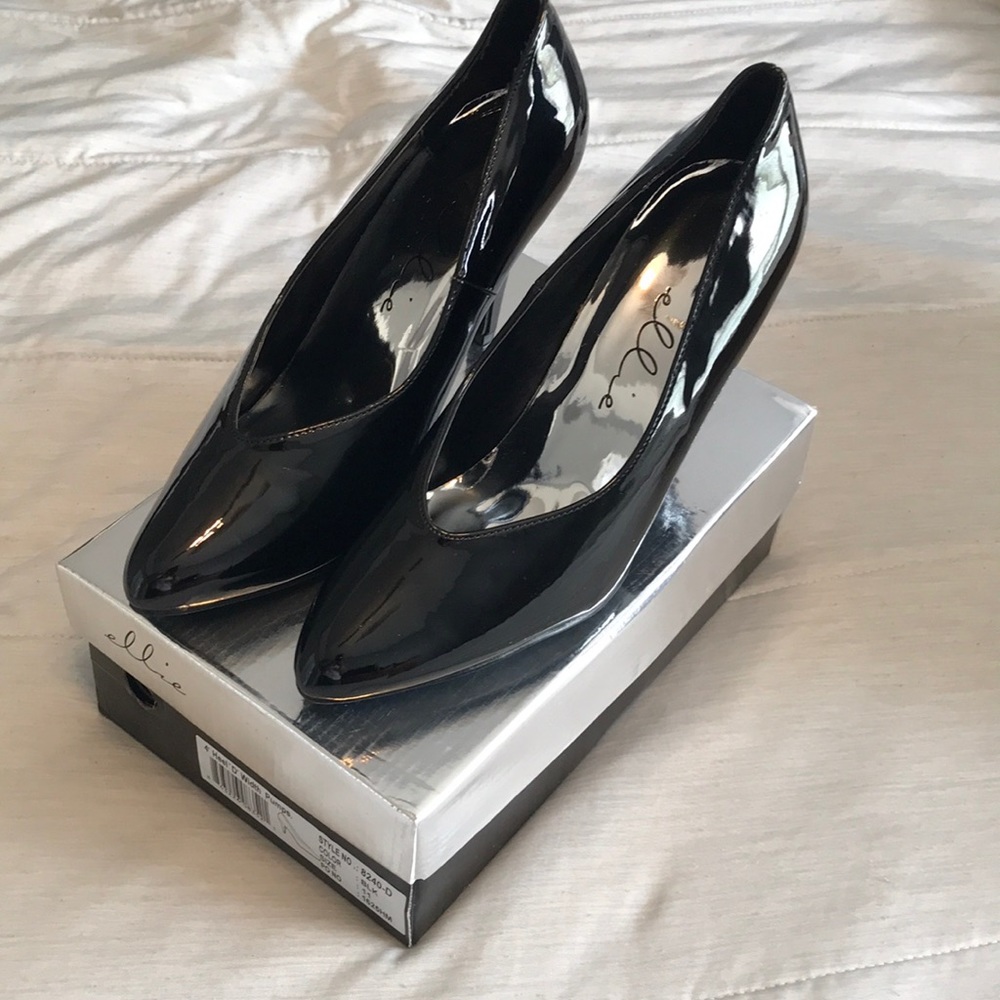 Black 4” Heels